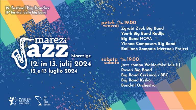 MareziJazz 2024 – 19. festival big bandov